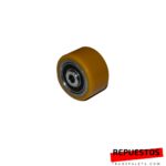 RUEDA ESTABILIZADORA 70X40 EJE 12 (CON RODAMIENTOS Y CASQUILLOS)