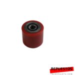RODILLO DE PU ROJO 80X60
