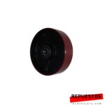 RUEDA 200X50 HIERRO FUNDIDO POLIURETANO ROJO