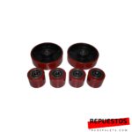 Kit 2 Ruedas 200x50 mas 4 rodillos 80x70 - Imagen 2