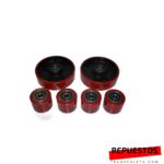 Kit 2 Ruedas 200x50 mas 4 rodillos 80x70 - Imagen 4