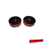 Rueda 180x50 eje 20 mm  kit 2 ruedas con rodamientos - Imagen 2