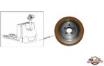 Rueda motriz BT 230x75/82-45 - Imagen 2