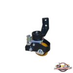 Rueda pivotante derecha completa ( R ) (estabilizadora) montada en transpaletas Noblelift PTE15N, BT Tyro LHE130 y Jungheinrich AME15.