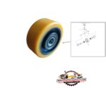 CASTER WHEEL (130x55x25)